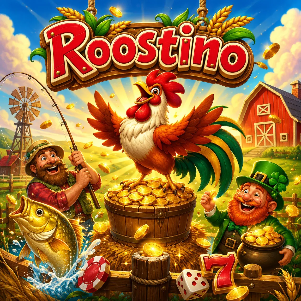 Roostino Casino — farmowe sloty i gry na żywo